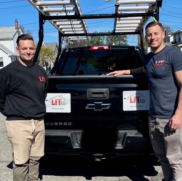 The LIT Christmas Lights install team in Short Hills NJ